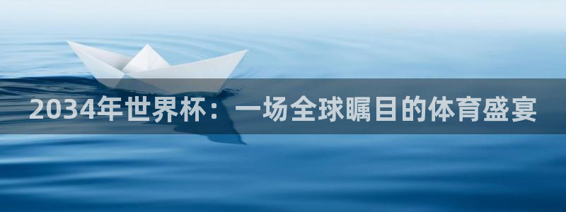 2026年世界杯：2034年世界杯：一场全球瞩目的体育盛宴