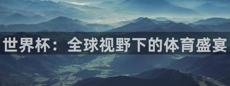 世界杯直播免费观看：世界杯：全球视野下的体育盛宴